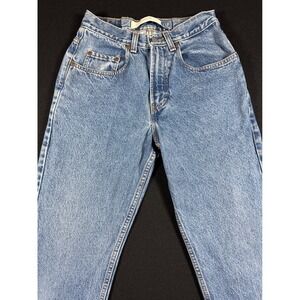Vintage Gap Blue Jeans Easy Fit High Rise Straight Leg Medium Wash  27x28.5